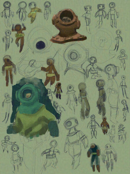 Diver04 Body exploration