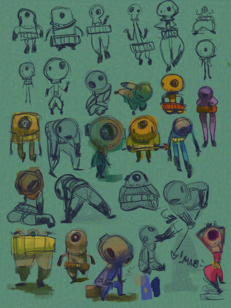 Diver02 Body exploration