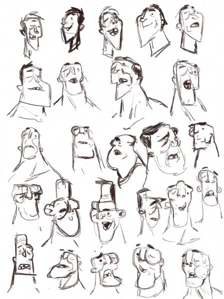Boxers01 Head and face exploration